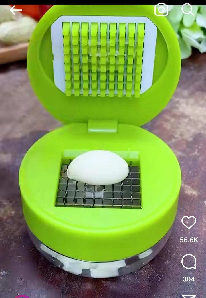 Garlic opener